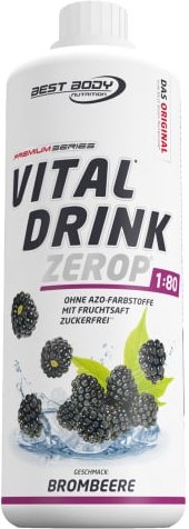Vital Drink Konzentrat - 1000ml - Blackberry