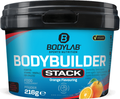 Bodybuilder Stack Powder - 216g - Orange Flavouring