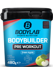 Bodybuilder Pre Workout - 480g - Green Apple