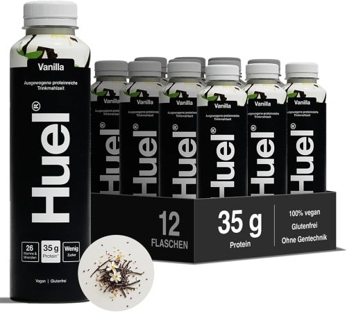 Thumbnail - Huel Black Edition Trinkmahlzeit - 8x500ml - Vanilla