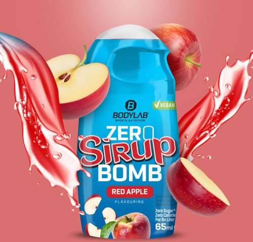 ZERO Sirup BOMB - 65ml - Red Apple