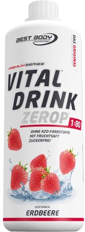 Vital Drink Konzentrat - 1000ml - Erdbeere
