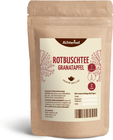 Thumbnail - Rotbuschtee Granatapfel (250g)