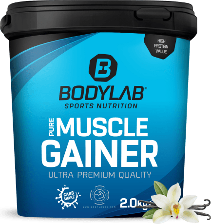 Pure Muscle Gainer - 2000g - Vanille