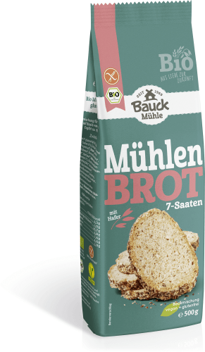 Thumbnail - Mühlenbrot 7-Saaten Backmischung bio (500g)
