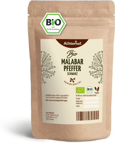 Malabar Pfeffer schwarz ganz Bio (250g)