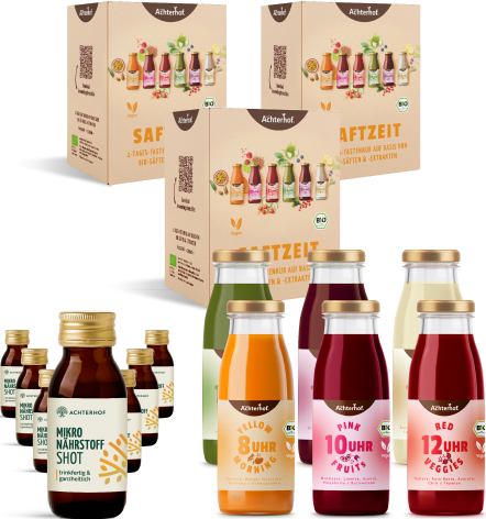 Saftzeit & Mikronährstoffe Fastenpaket