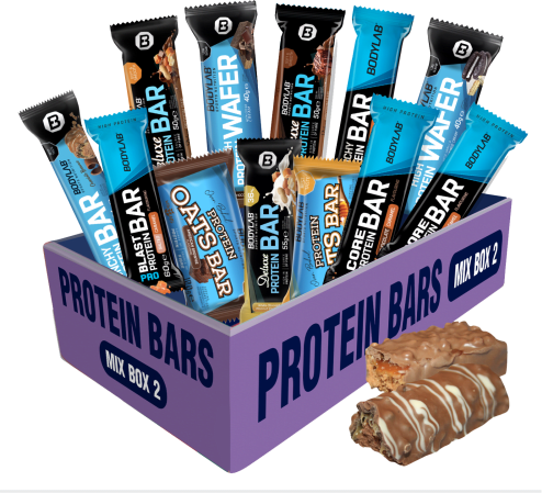 Protein Bar MIX BOX 2 (12x40g-100g)