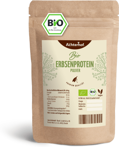 Erbsenprotein Pulver Bio (500g)