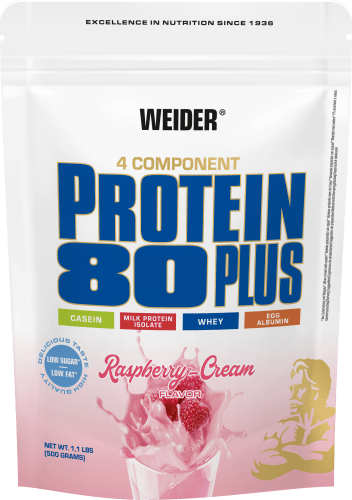 Protein 80 Plus - 500g - Himbeer-Sahne