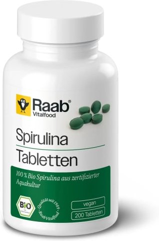 Bio Spirulina Tabletten (200 Tabletten)