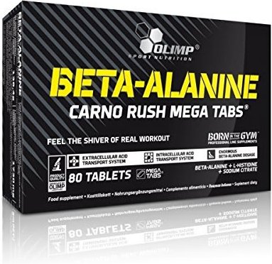 Beta Alanine Carno Rush Mega Tabs (80 Tabletten)