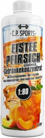 C.P. Sports Getränkekonzentrat - 1000ml - Eistee-Pfirsich