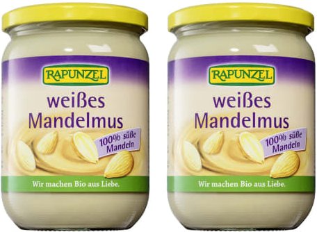 2 x Mandelmus weiß (2x500g)