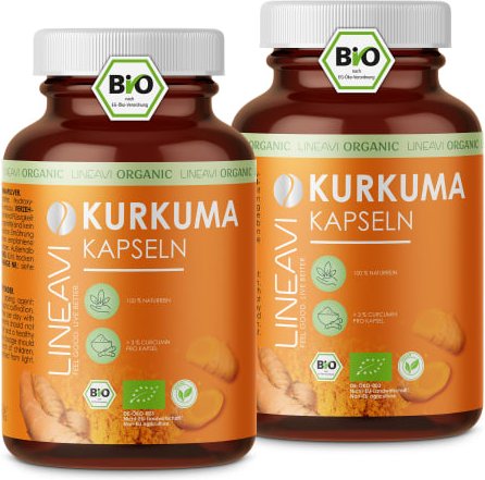 Doppelpack: Kurkuma Kapseln bio (2x180 Kapseln)