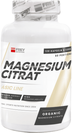 Magnesium Citrat (120 Kapseln)