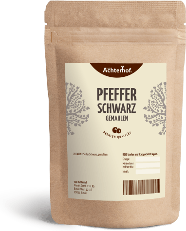 Pfeffer schwarz gemahlen (250g)