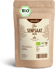 Senfsaat braun ganz Bio (500g)