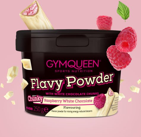 Flavy Powder - 250g - Chunky Raspberry White Choco