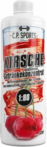 C.P. Sports Getränkekonzentrat - 1000ml - Kirsche