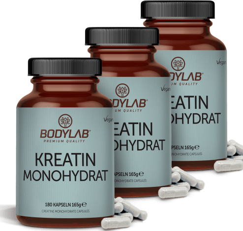 3 x Kreatin Monohydrat (3 x 180 Kapseln)