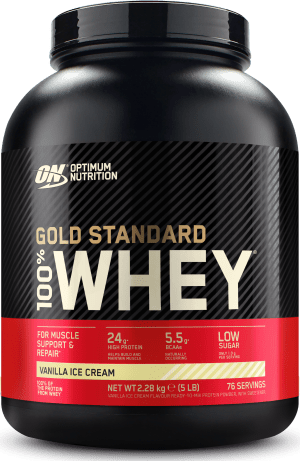 100% Whey Gold Standard - 2270g - Vanilla Ice Cream