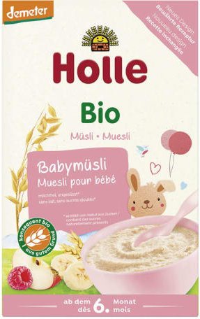 Bio-Vollkorn Babymüsli ab dem 6. Monat (250g)