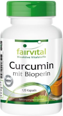 Curcumin mit Bioperin (120 Kapseln)