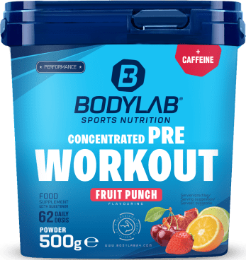 Concentrated Pre Workout - 500g - Fruit Punch