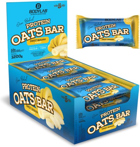 Protein Oats Bar - 12x100g - Sweet Banana Flavouring