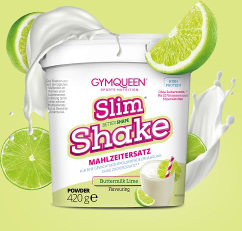 Slim Shake Mahlzeitersatz-Shake - 420g - Buttermilk-Lime