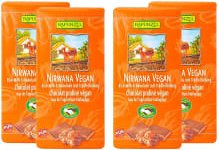 4 x Nirwana vegane Schokolade mit Praliné-Füllung bio (4x100g)