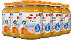 Kürbis mit Huhn - 6x190g - Bio ab dem 5. Monat
