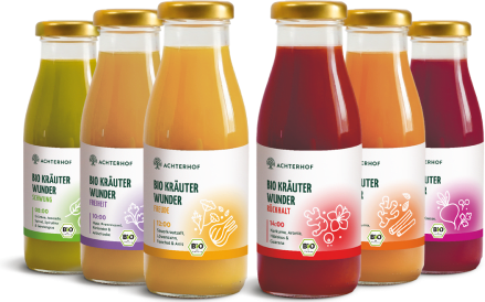 Kräuterwunder Bio Fastenkur 1 - 7 Tage (6 Flaschen pro Tag)