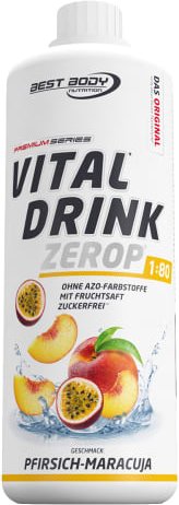 Vital Drink Konzentrat - 1000ml - Pfirsich Maracuja