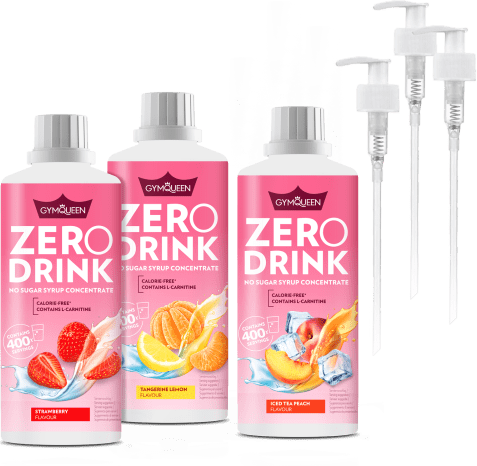Zero Drink 3er Pack inkl. Dosierspender
