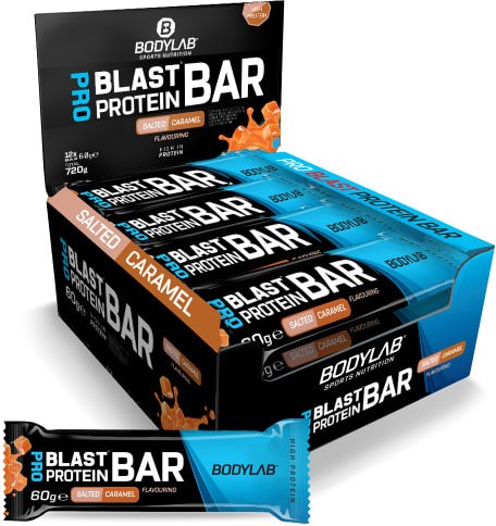Pro Blast Protein Bar - 12x60g - Salted Caramel Flavouring