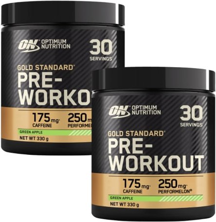 2x Gold Standard Pre-Workout (2x330g)