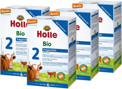 Demeter Folgemilch 2 - 4x600g - nach dem 6. Monat