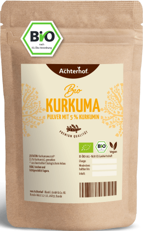 Bio Kurkuma Pulver 5% Curcumin (250g)