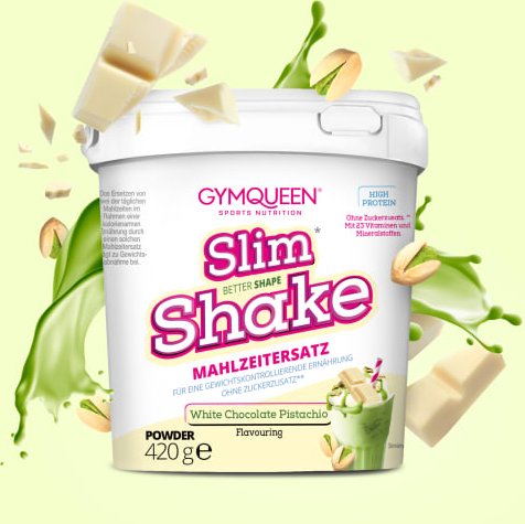 Slim Shake Mahlzeitersatz-Shake - 420g - White Chocolate Pistachio