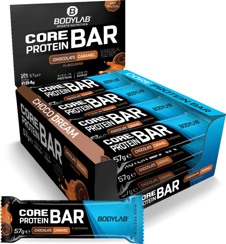 Core Protein Bar - 12x57g - Chocolate Caramel Flavouring