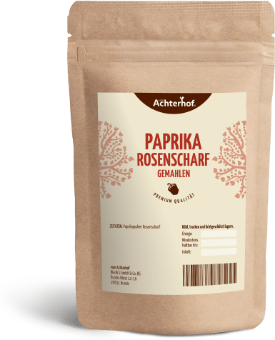 Paprika Rosenscharf gemahlen (500g)