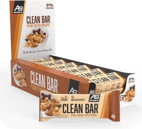 Clean Bar - 18x45g - Peanutbutter-Chocolate