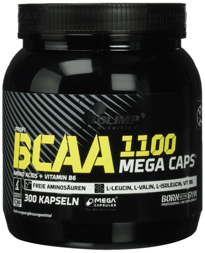 BCAA Mega Caps 1100 (300 Kapseln)