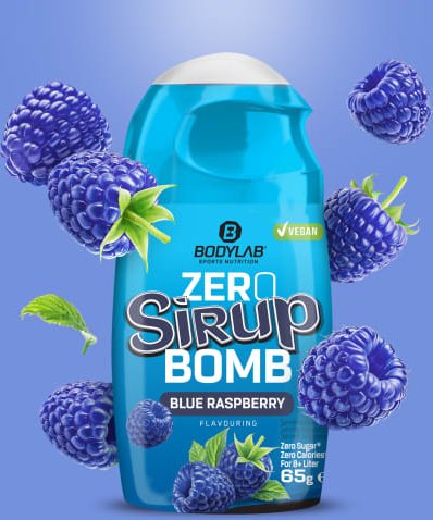 ZERO Sirup Bomb - 65ml - Blue Raspberry