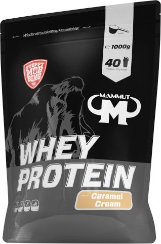 Mammut Whey Protein - 1000g - Caramel Cream