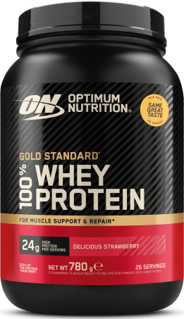 100% Whey Gold Standard - 780g - Delicious Strawberry