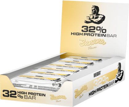 32% Protein Bar - 12x60g - Banana