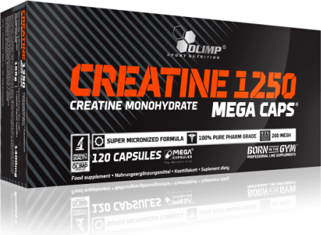 Creatine Mega Caps 1250 (120 Kapseln)